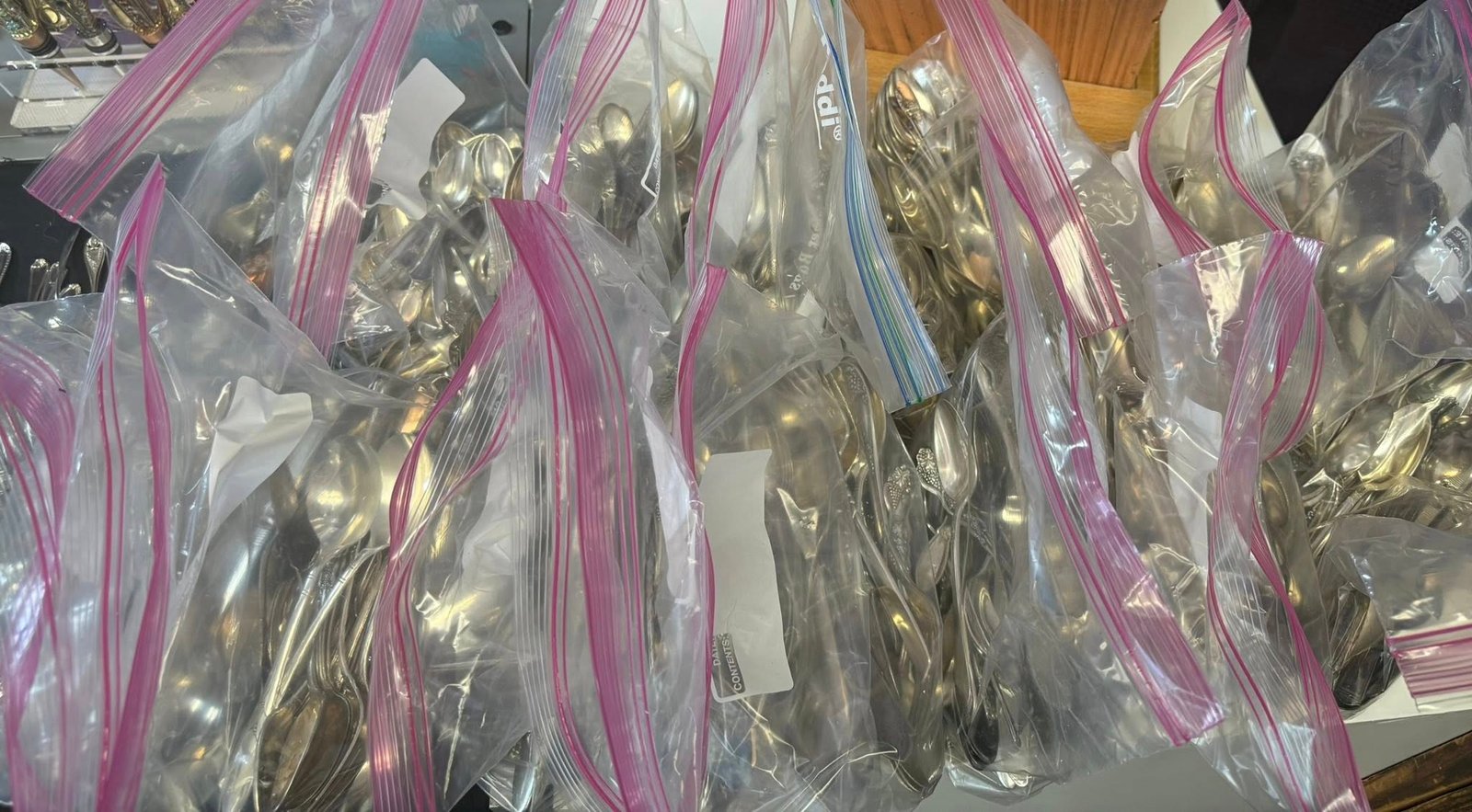 Silverware grab bags 50 pieces plus 10 demitasse spoons! - Image 3