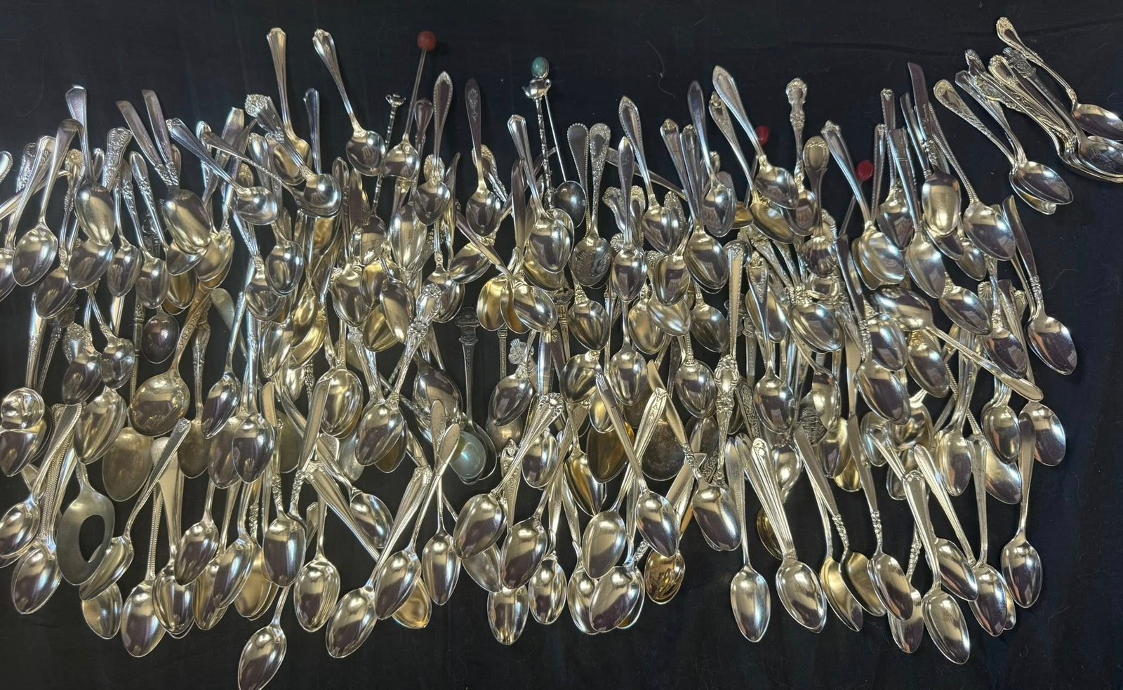 Silverware grab bags 50 pieces plus 10 demitasse spoons!
