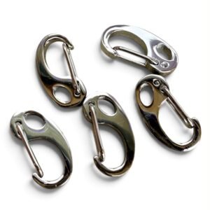 Stainless steel mini spring clasps